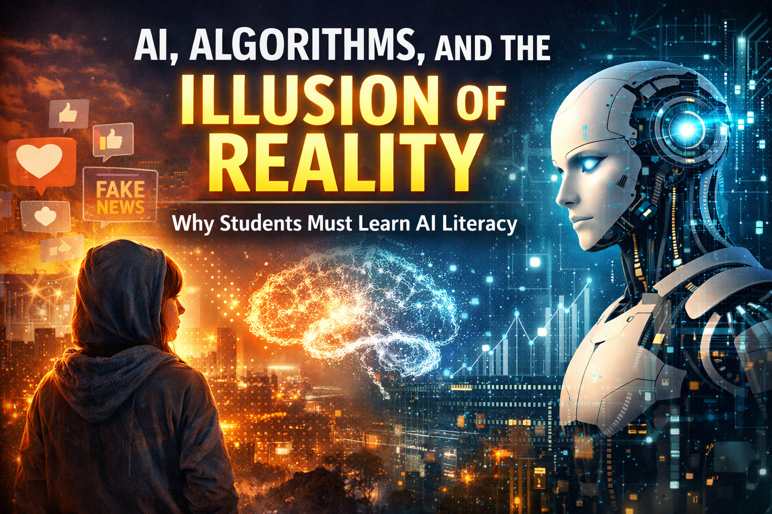 AI, Algorithms, and the Illusion of Reality: Why Students Must Learn AI Literacy